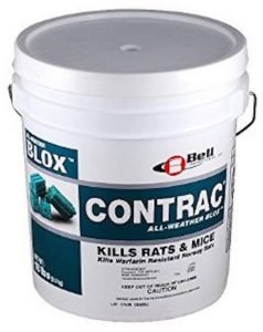 18 LB Contrac Blox Rodent Control Rodenticide Kills Mice & Rats