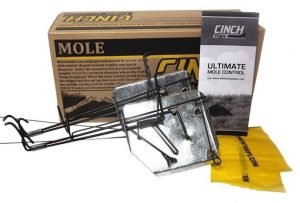 Cinch Mole Trap with Tunnel Marking Flag