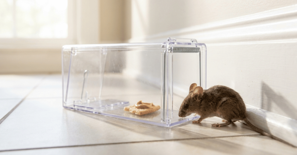 How to Catch a Mouse Humanely?