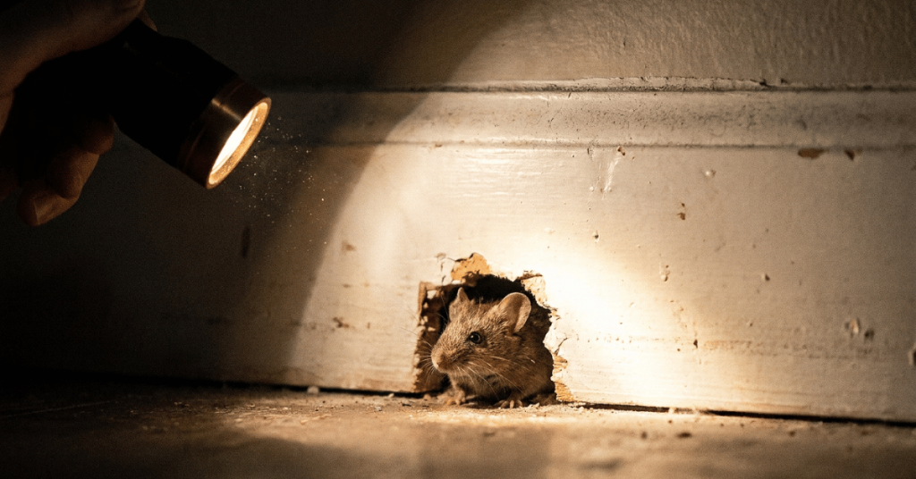 How to Catch a Mouse in the Wall?