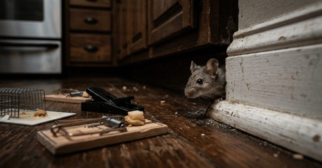 How to Catch a Stubborn Mouse?