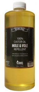 100% Castor Oil Mole Repellent