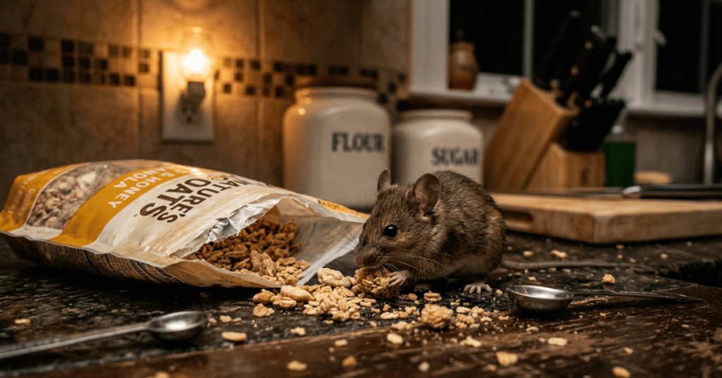 What Attracts a Mouse to a House?